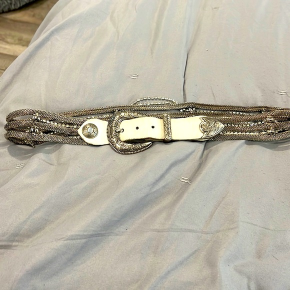 Western Belt with Rhinestones - Picture 2 of 4